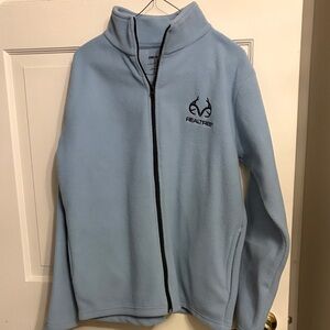 Realtree Sky Blue Fleece Jacket